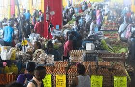 Fiji market scene